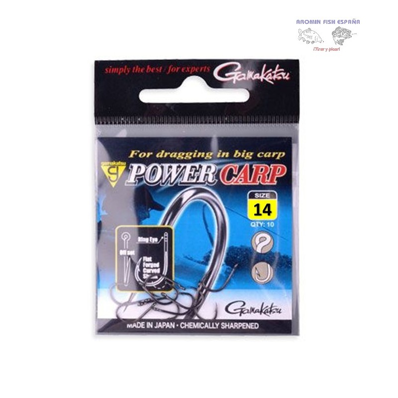 ANZUELO POWER CARP RING EYE14