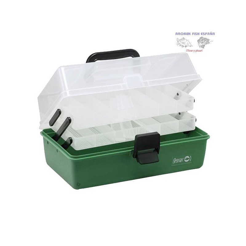 CAJA PESCA 2 BANDEJAS