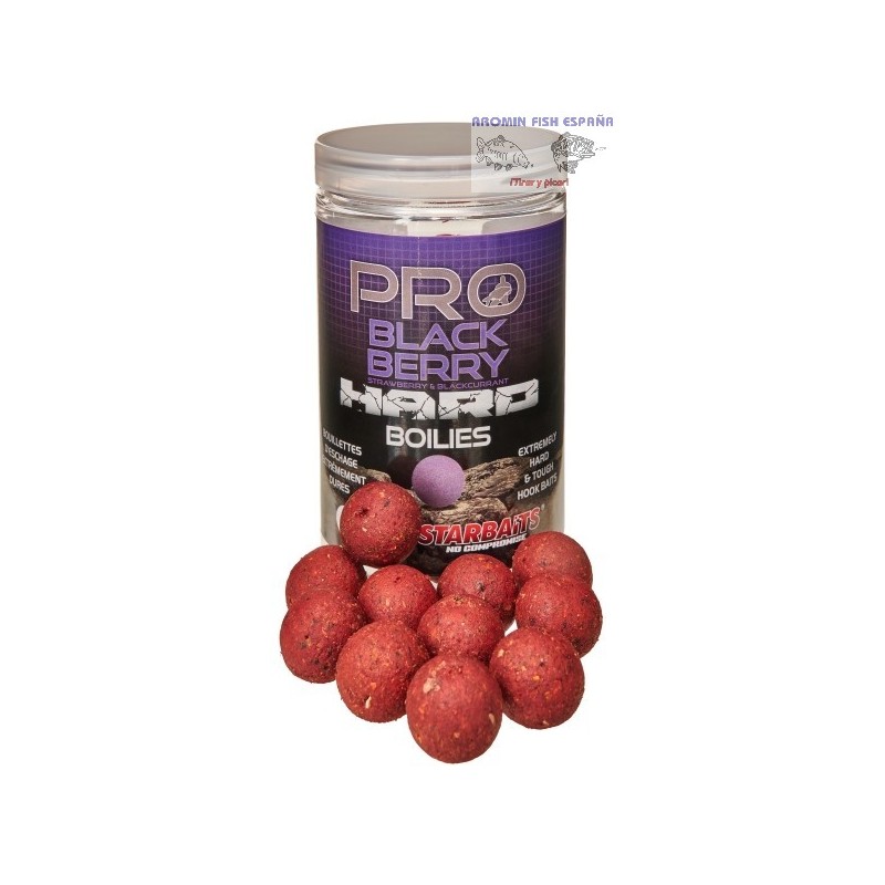 BOILIE PROBIOTIC BLACK BERRY HARD BOILIES 20mm.