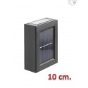LUZ DE PARED SOLAR  10cm