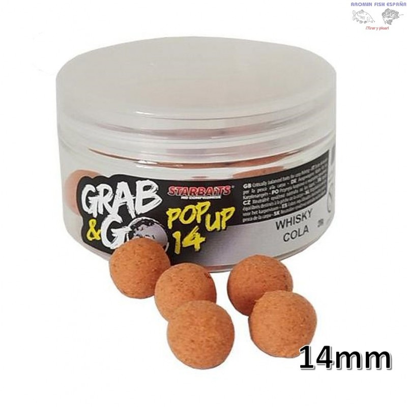 BOILIE POP UP G&G WHISKY COLA14MM