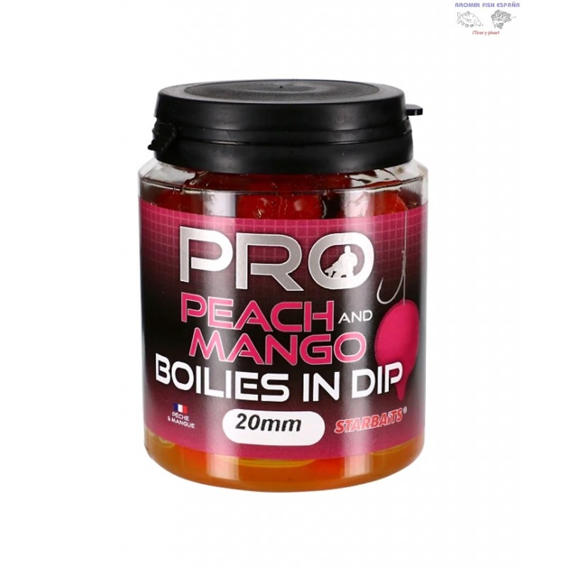 BOILIE IN DIP PEACH MANGO 20MM