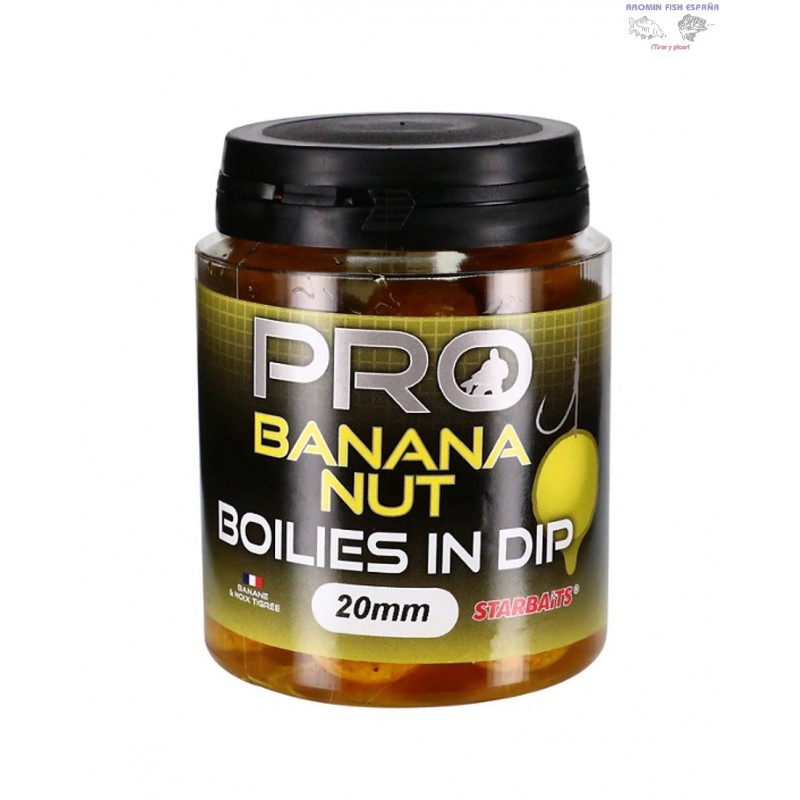 BOILIE IN DIP BANANA NUT20MM