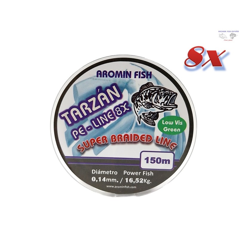 TARZÁN PE-LINE 8X0,14 150M