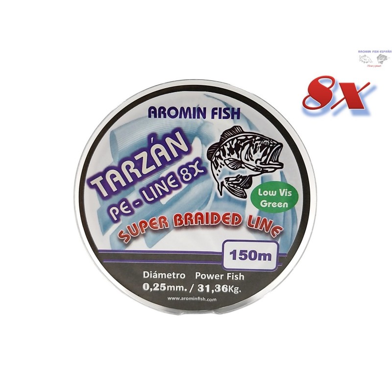 TARZÁN PE-LINE 8X0,25 150M