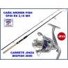 COMBO CAÑA SPIN RX 2,10 + CARRETE JINZA BIOFISH 2000