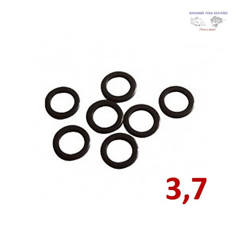 MICROANILLA NEGRO MATE 3,7 B/20