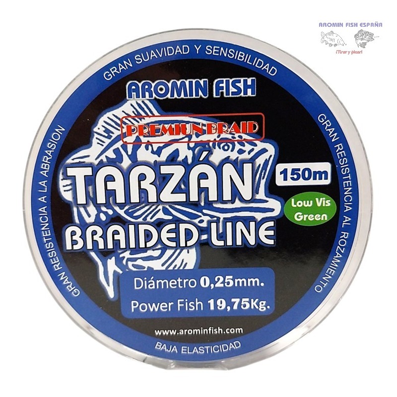 TARZAN BRAIDED LINE 0,25 150M
