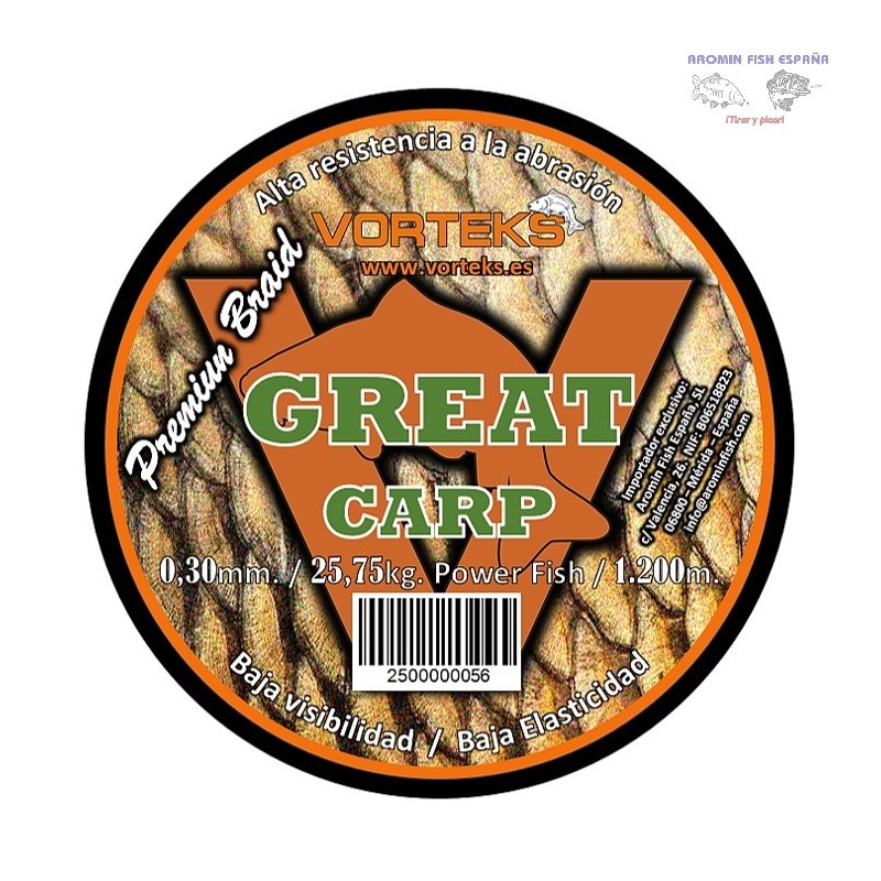 VORTEKS GREAT CARP 0,30 1200M