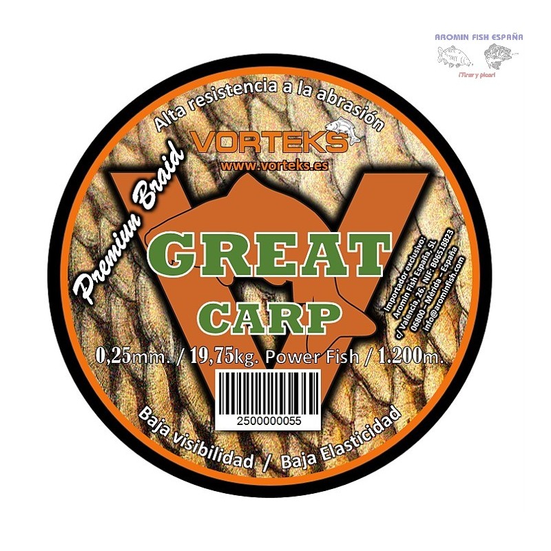 VORTEKS GREAT CARP 0,25 1200M