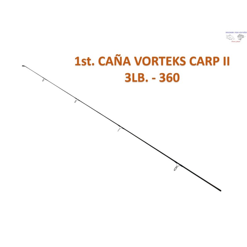 TRAMO DELANTERO CAÑA VORTEKS CARP II. 3LBS-360