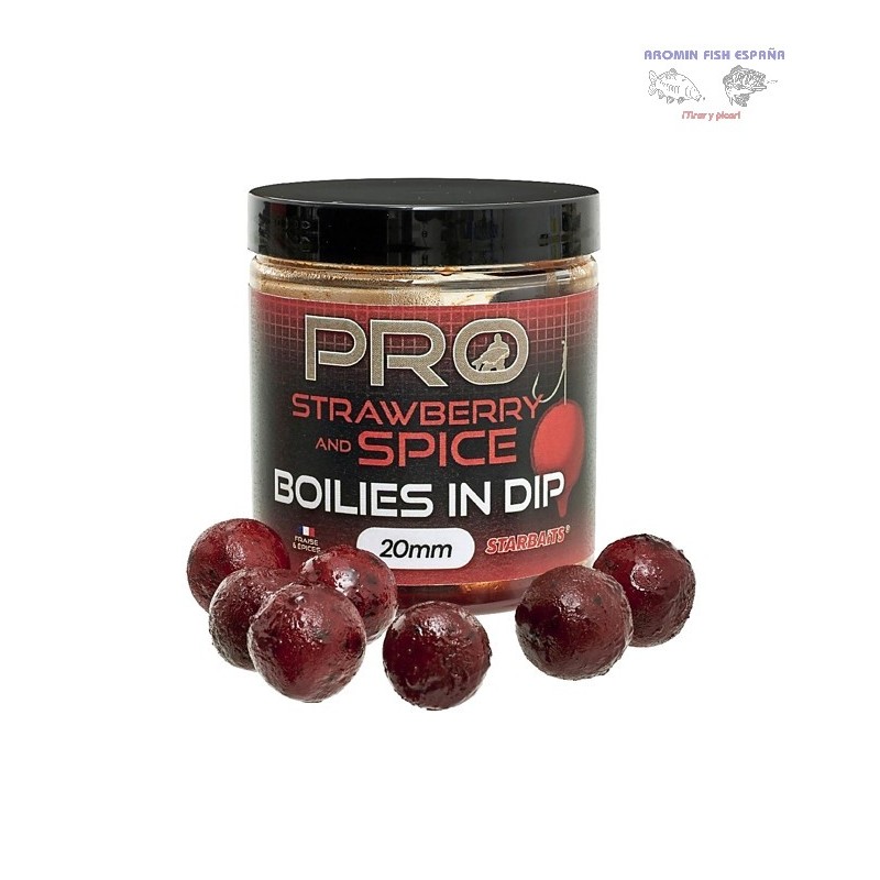 BOIL.IN DIP STRABERRY SPICE20MM