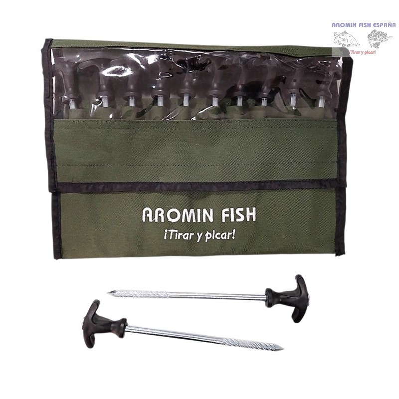 SET PIQUETAS BIWI C/FUNDA-2S