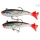 SWIM SHAD 550-049 10cmREDTAIL