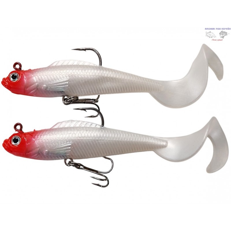 SWIMTAIL 555-548 10cmPEARLREDH