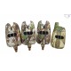 KIT DE ALARMAS DE CARPFISHING F5 CAMU 3+RECEPTOR   