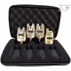 KIT DE ALARMAS DE CARPFISHING F5 CAMU 3+RECEPTOR   