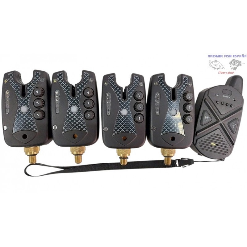 KIT ALARMAS AROMIN X3 4+1 RECEPTOR