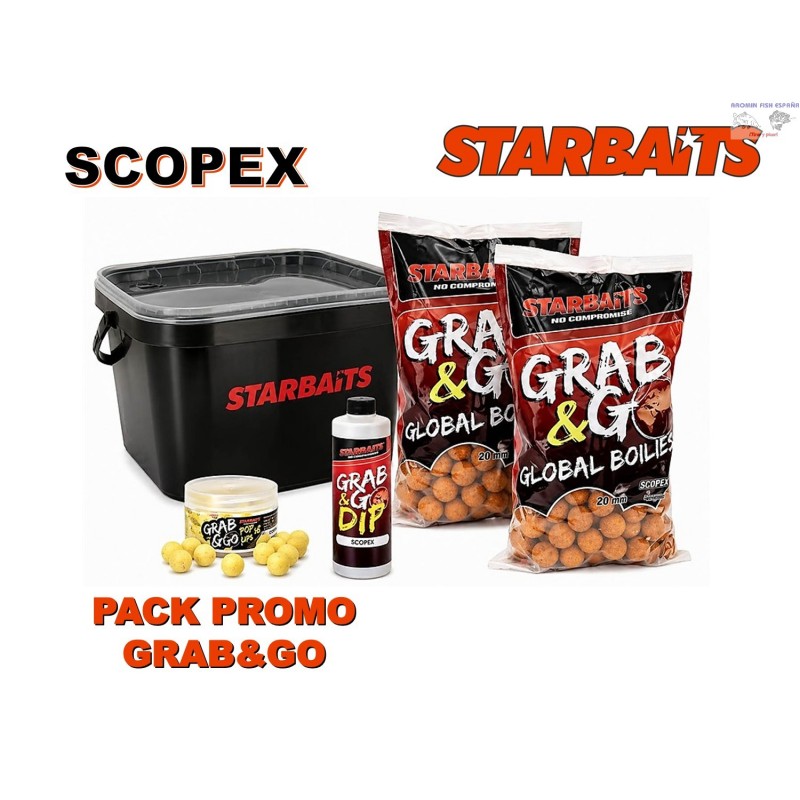 PACK PROMO STARBAITS G&G SCOPEX