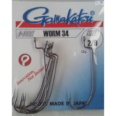ANZUELOS WORM 34