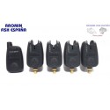 KIT DE ALARMAS DE CARPFISHING F5 4+RECEPTOR