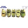 KIT DE ALARMAS DE CARPFISHING F5 CAMU 4+RECEPTOR