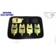 KIT DE ALARMAS DE CARPFISHING F5 CAMU 4+RECEPTOR  