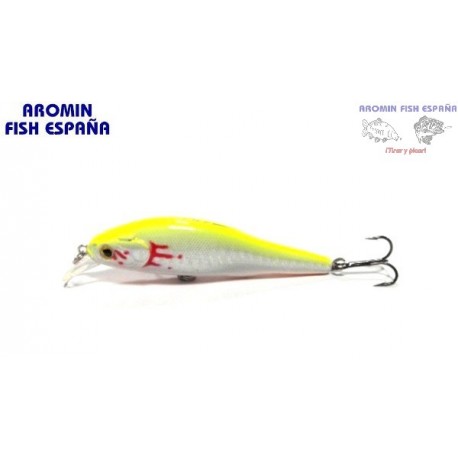 PEZ TOP FISH MINNOW DM2C YELLOW