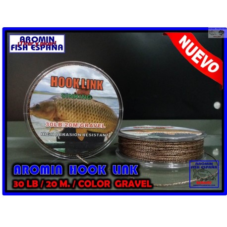 HOOK LINK 30LB - 20M GRAVEL (GRAVA)