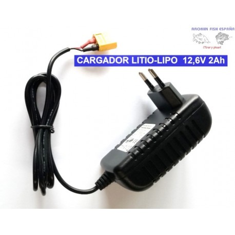 CARGADOR LITIO-LIPO 12,6V - 2Ah