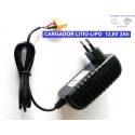 CARGADOR LITIO-LIPO 12,6V - 2Ah
