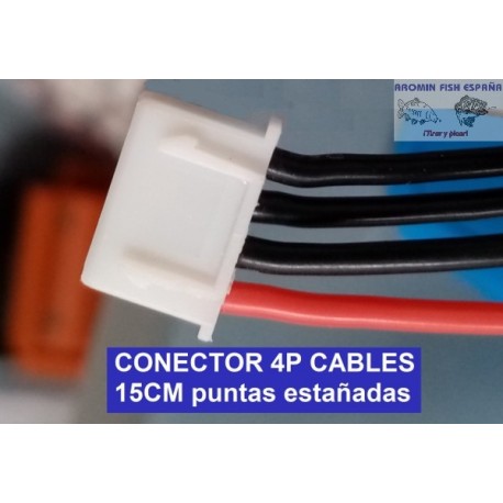 XT60+CABLE 15CM 12AWG puntas estañadas