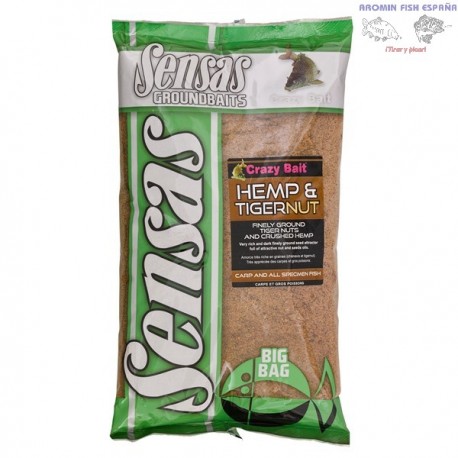 ENGODO SENSAS CRAZY BAIT HEMP & TIGERNUT 2K