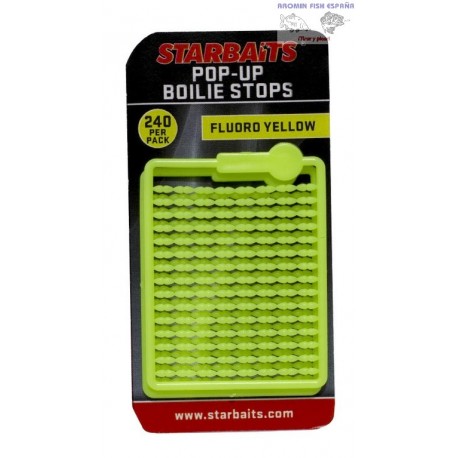 TOPES BOILIES POP UPS AMARILLO FLURO