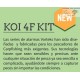 KIT DE ALARMAS VORTEKS KOI 4F 3+1 RECEPTOR