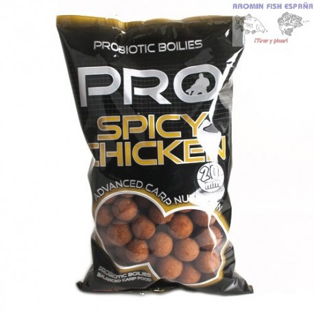 Starbaits Boilies Probiotic SPICY CHICKEN 20mm 1kg