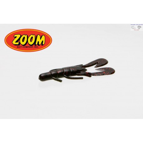 ZOOM ULTRAVIBE SPEED CRAW 001 BLACK RED GLITTER.