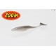 ZOOM SWIMMIN SUPER FLUKE JR 109 SMOKIN SHAD