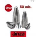PLOMO BALA JINZA WORM 3,5 GR. 50 UDS.