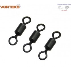 VORTEKS ROLLING SWIVEL NEGRO MATE TEFLON B/10