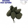 PLOMO FORRADO FLAT PEAR 60G 10UDS.