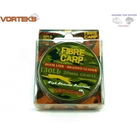 VORTEKS FIBRE CARP 30LB 20M GRAVEL
