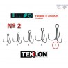 ANZUELO TEKLON TREBLE ROUND 2