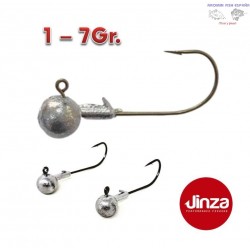 JINZA JIG HEAD R 1  7GR 2PCS