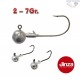 JINZA JIG HEAD R 2  7GR 2PCS