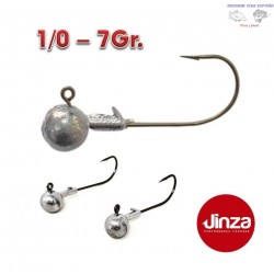 JINZA JIG HEAD R 1/0  7GR 2PCS