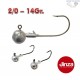 JINZA JIG HEAD R 2/0  14GR 2PCS