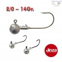 JINZA JIG HEAD R 2/0 14GR 2PCS