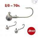 JINZA JIG HEAD R 2/0 7GR 2PCS