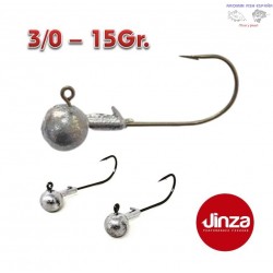 JINZA JIG HEAD RX 3/0  15GR 2PCS